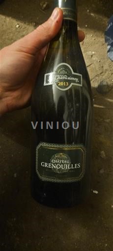 Bourgondië Chablis Grand Cru Château Grenouilles 2013