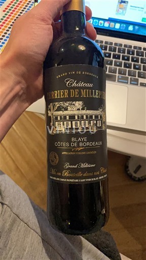 Bordeaux Blaye-côtes-de-bordeaux Château Ferrier de Millepetit Neročník