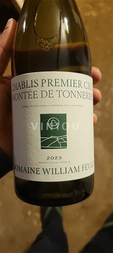 Burgundi Chablis Premier Cru Domaine William Fèvre Montée de Tonnerre 2023