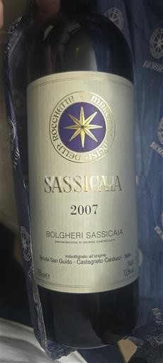 Toscana Không được chỉ định Tenuta San Guido Sassicaia 2007