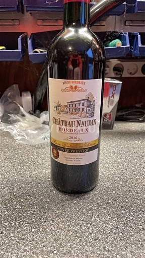 Bordeaux Château Naudin Prestige 2016