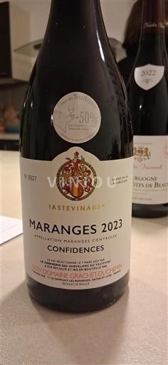 Burgundsko Maranges Domaine Gachot Monot Confidences 2023