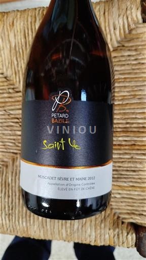 Loirevallei Muscadet-Sèvre-et-Maine Pétard Bazile Saint Yves 2012