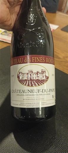 Rona dolina Châteauneuf-du-Pape Château S Fines Roches 2019