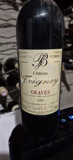 Bordeaux Graves Teigney 2000