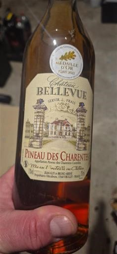 Poitou-Charentes Pineau des Charentes Château Bellevue Niet-geïntegreerd