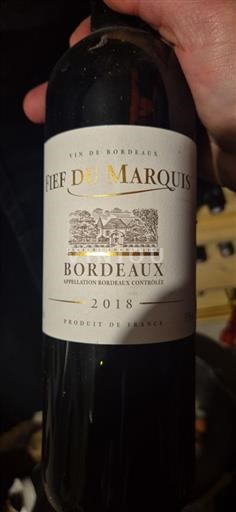 Bordeaux Fief du Marquis 2018