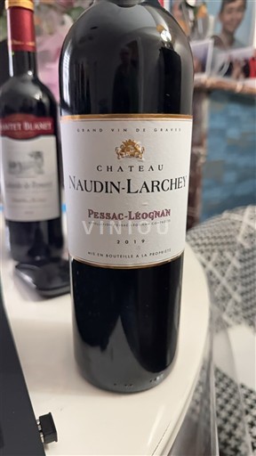 Bordeaux Pessac-Léognan Château Naudin-Larchey 2019