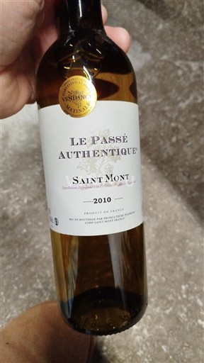 Lounais-Ranska Saint-Mont Le Passé Authentique 2010
