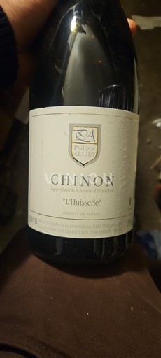 Vale do Loire Chinon Philippe Alliet L'Huisserie 2018