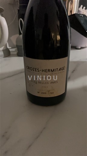 Rhônen laakso Crozes-Hermitage Les Belles Âmes 2022