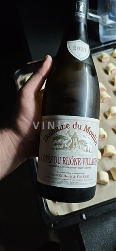 Rhônevallei Côtes-du-rhône-villages Domaine Moulin 2021