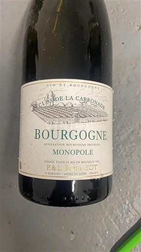Bourgondië Bourgogne P&L Borgeot Clos de la Carbonade Monopole 2020