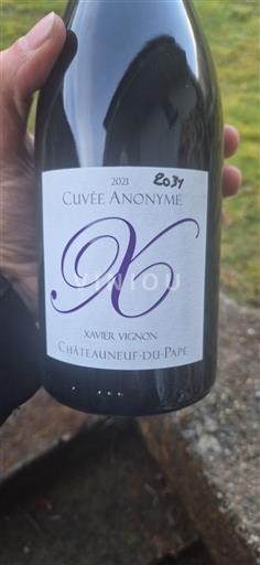 Vale do Ródano Châteauneuf-du-Pape Xavier Vignon Anonyme 2021