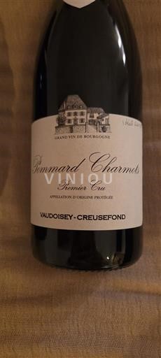 Borgoña Pommard Premier Cru Vaudoisey-Creusefond Pommard Charmes 2023