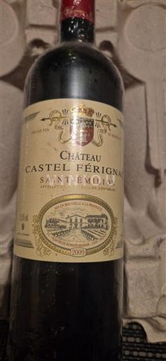 Burdeos Saint-Émilion Château Castel Férignac 2009