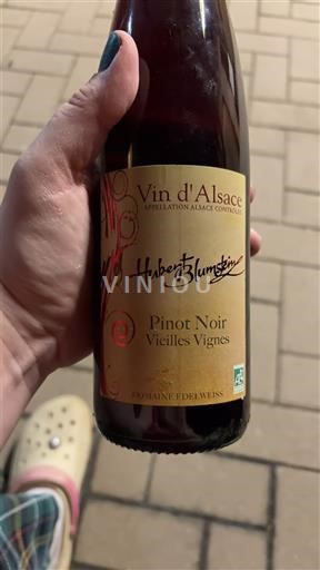 Alsacia Domaine EDELWEISS Pinot Noir Vieilles Vignes Sin añada