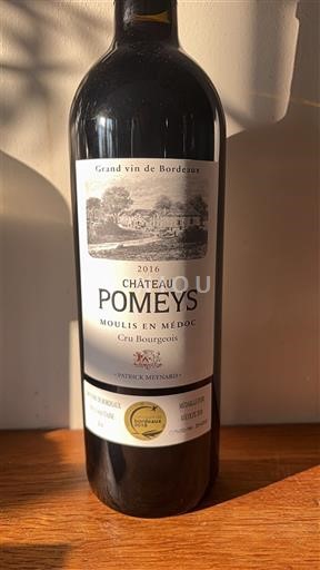 Bordeaux Moulis-en-Médoc Château Pomeys 2016 2016