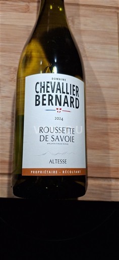 Saboya y Bugey Roussette de Saboya Chevallier Bernard Altesse 2024