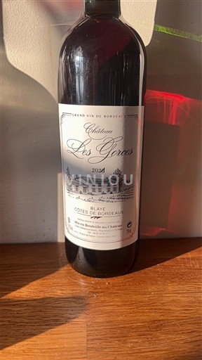 Bordeaux Blaye-côtes-de-bordeaux Château Les Goves 2020 2021