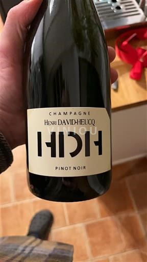 Champagne Sâm-panh Henri David-Heucq HDH Pinot Noir Không niên vụ