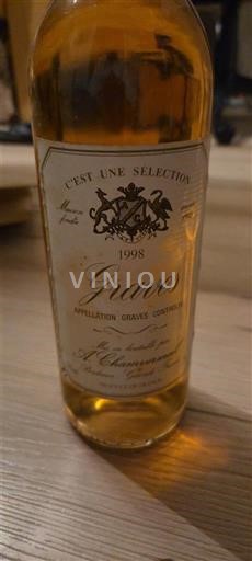 Bordeaux Graves A. Chamvermeil 1998