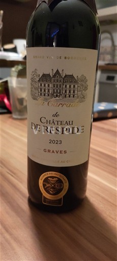 Bordeaux Graves Château Respide La Carralde 2023