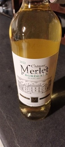 Bordeaux Domaine Merlet 2022
