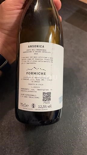 Toscana Ansonica Costa dell'Argentario Formiche Ansonica 2023