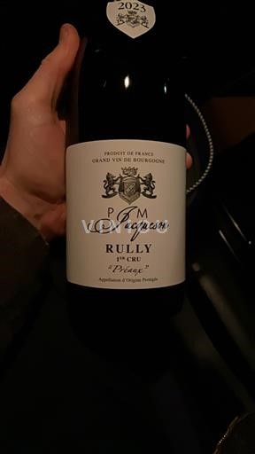 Bourgondië Rully Premier Cru JM Jacquesson Préaux 2023