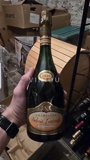 Champaña Champán Dubois Lentendu Brut Millésimé 2010