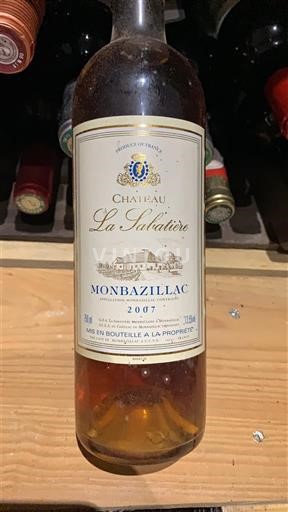 Sydväst Monbazillac Château La Sabatière 2007