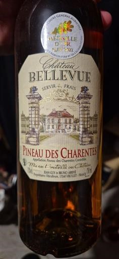 Poitou-Charentes Pineau des Charentes Château Bellevue Niet-geïntegreerd