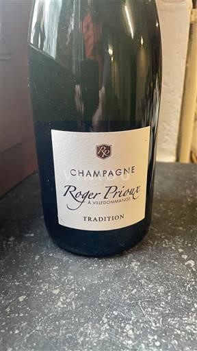 Champaña Champán Roger Prioux Tradition Sin añada