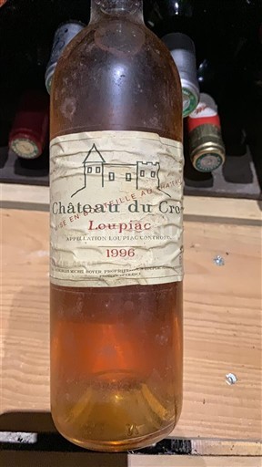 Bordeaux Loupiac Château Cros 1996