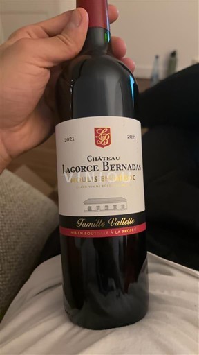 Bordeaux Moulis-en-Médoc Château Lagorce Bernadas 2021