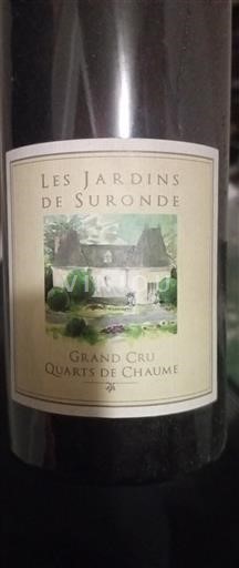 Vallée de la Loire Quarts de Chaume Grand Cru Les Jardins de Surronde 2015