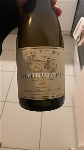 Burgundi Pouilly-fuissé Domaine Thibert 2002