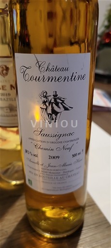 Sydväst Saussignac Château Tourmentine Chemin Neuf 2009