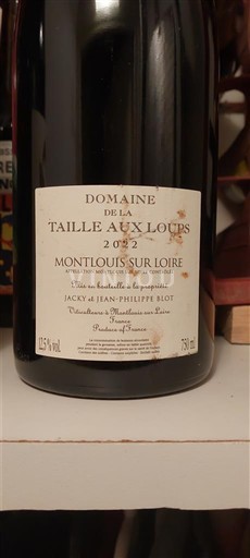 Valle della Loira Montlouis-sur-Loire Domaine La Taille aux Loups 2022