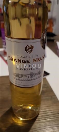 Tây Nam Monbazillac Domaine Grange Neuve 2019