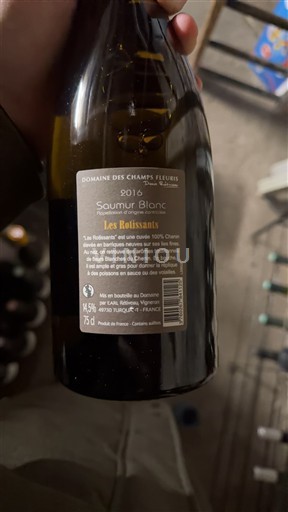 Valle del Loira Saumur Domaine S Champs Fleuris Les Rotissants 2016