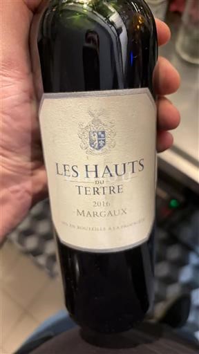 Burdeos Margaux Château Tertre Les Hauts du Tertre 2016