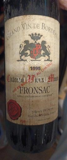Burdeos Fronsac Château Vieux Moulin 1995