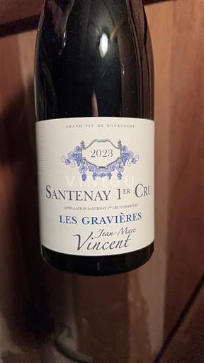 Burgundsko Santenay Premier Cru Jean-Marc Vincent Les Gravières 2023