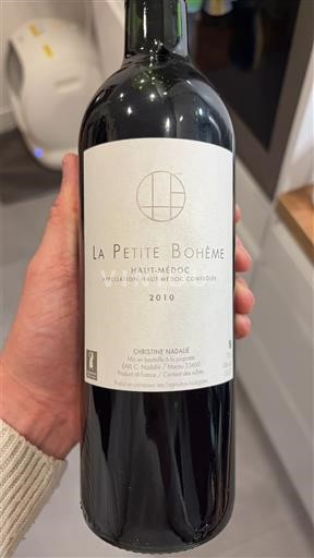 Bordeaux Haut-Médoc Christine Nadalié La Petite Bohème 2010