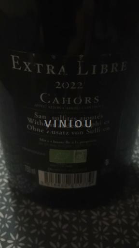 Tây Nam Cahors Extra Libre 2022