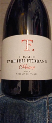 Rhônen laakso Duché d'Uzès Domaine Tardieu Ferrand Massay 2022