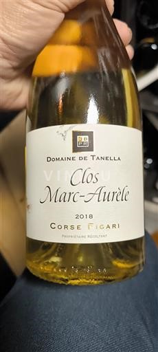 Corse Không được chỉ định Domaine Tanella Clos Marc-Aurèle 2018