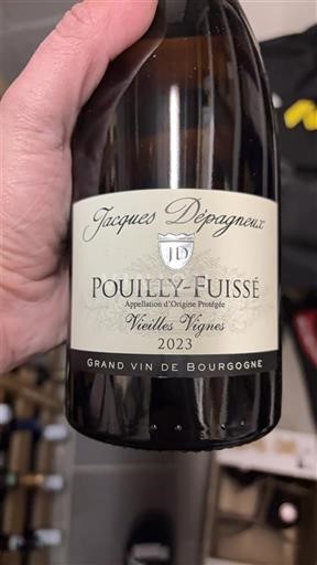 Burgundi Pouilly-fuissé Jacques Dépagneux Vieilles Vignes 2023